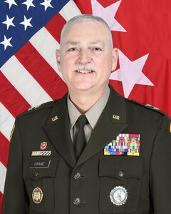 Official photo of Maj. Gen. William E. "Bill" Crane, Adjutant General of the West Virginia National Guard.