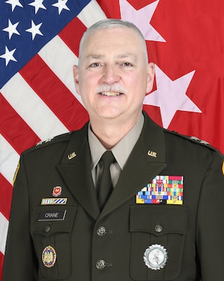Official photo of Maj. Gen. William E. "Bill" Crane, Adjutant General of the West Virginia National Guard.