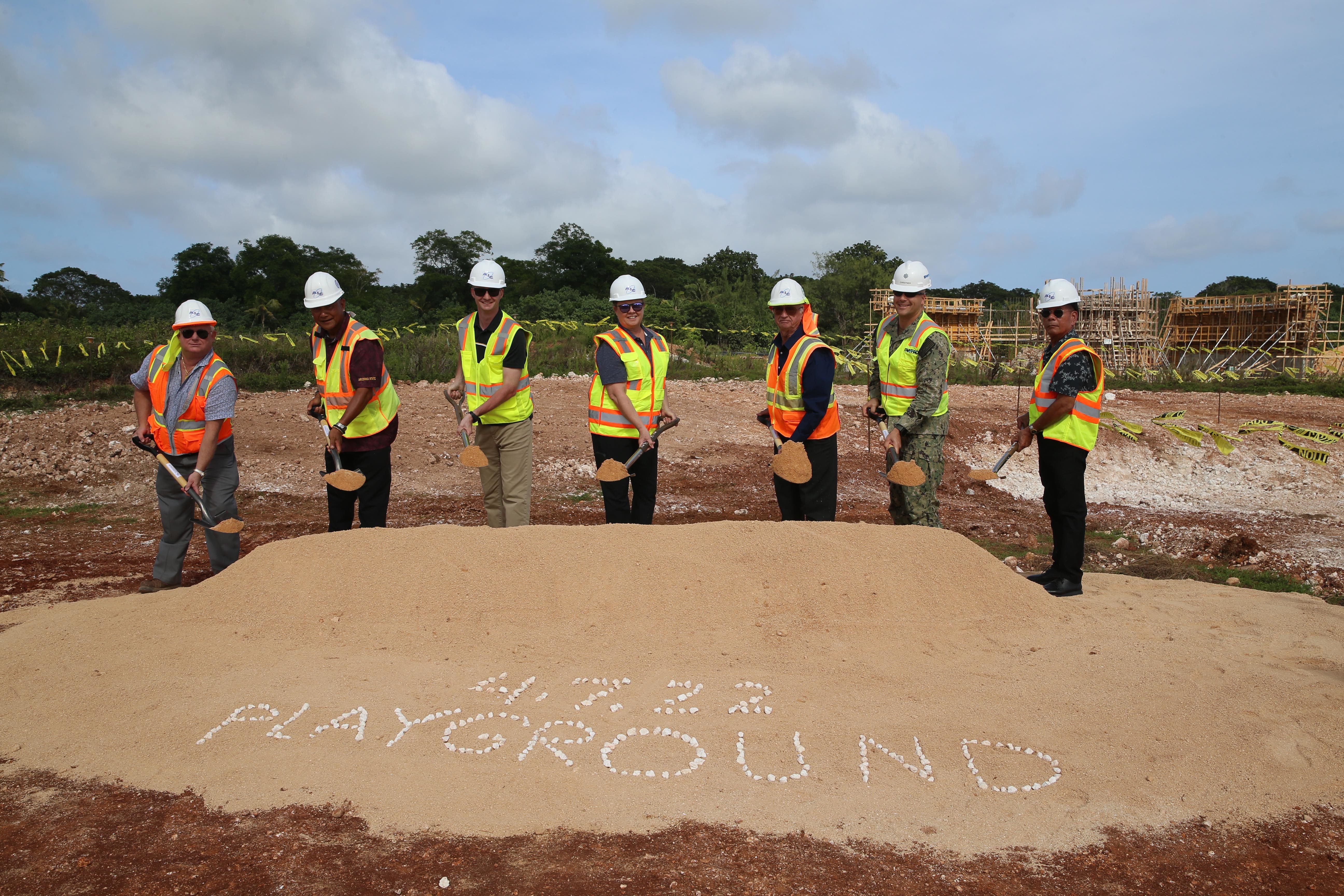 Photo of ground breaking