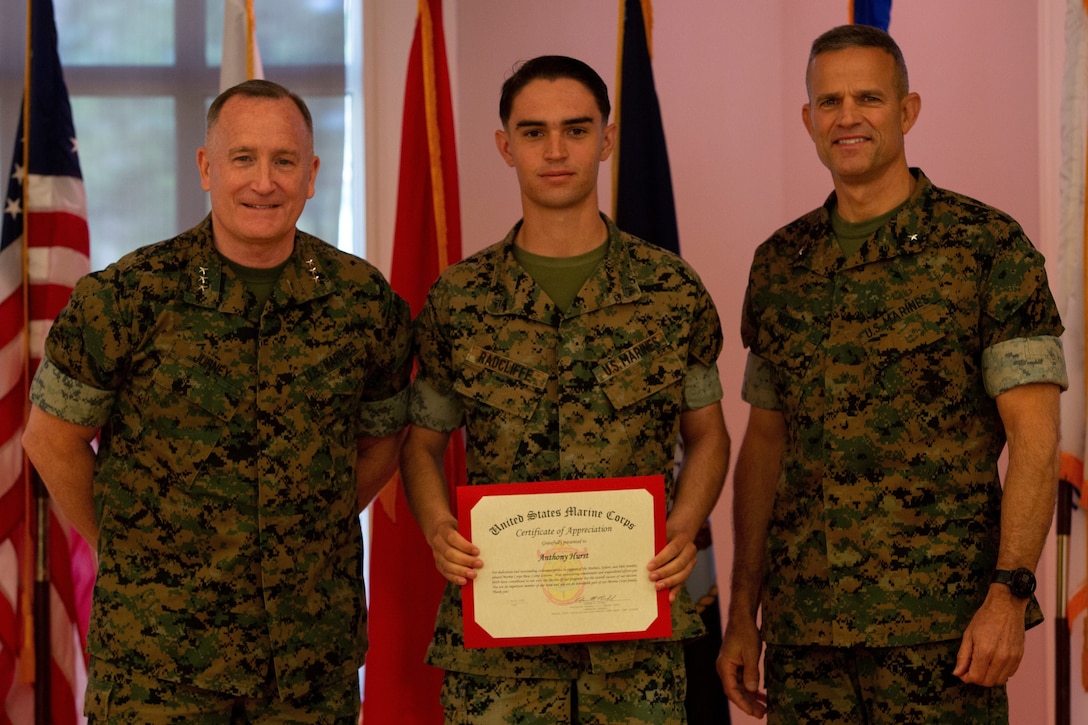 MCIEAST-MCB Camp Lejeune Volunteer Appreciation Award Ceremony