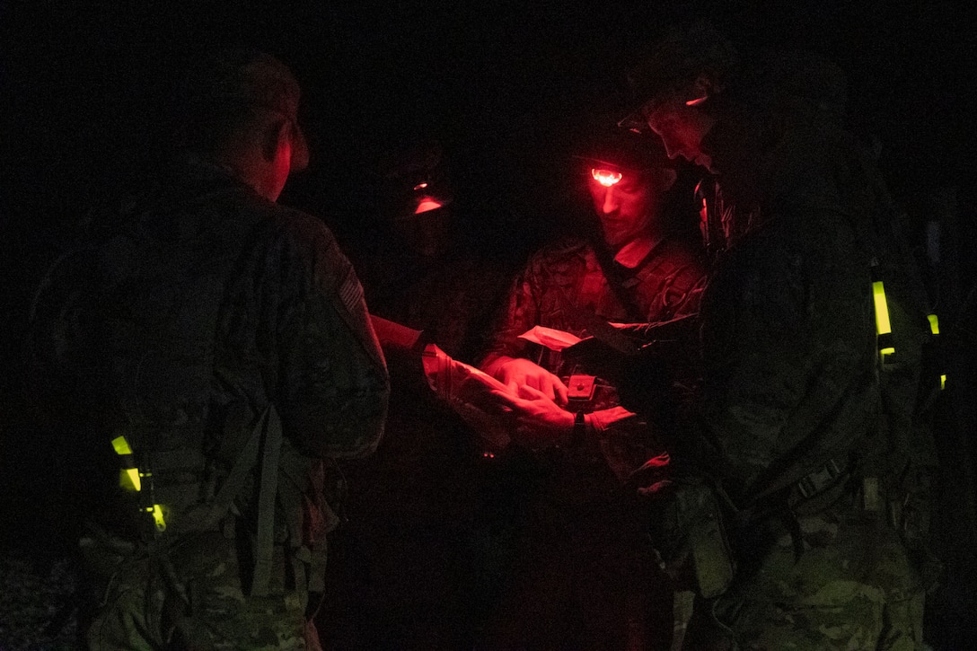 Combined Best Warrior 2022 - Day and Night Land Navigation