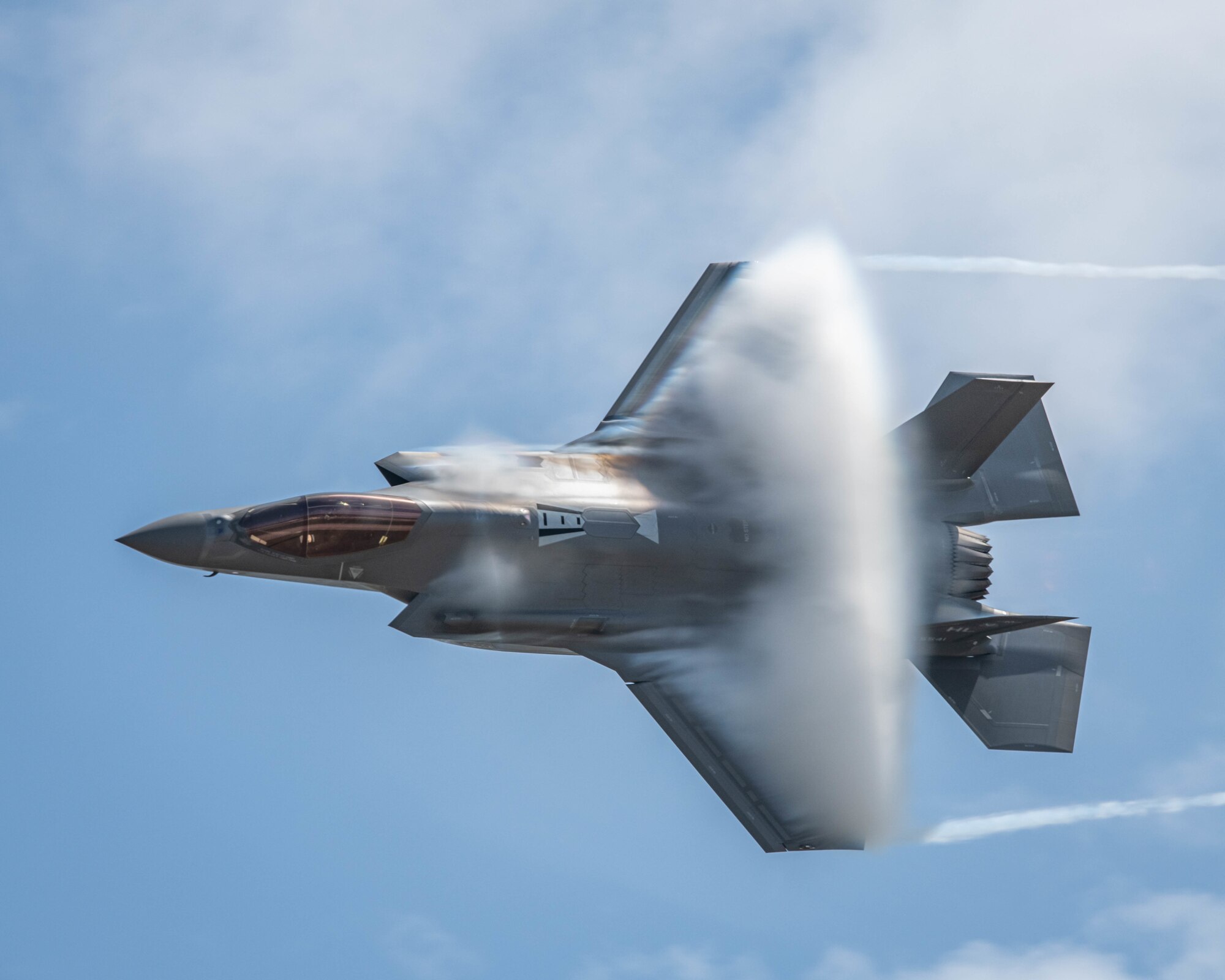 F-35A Demonstration Team flies over NAS Kingsville