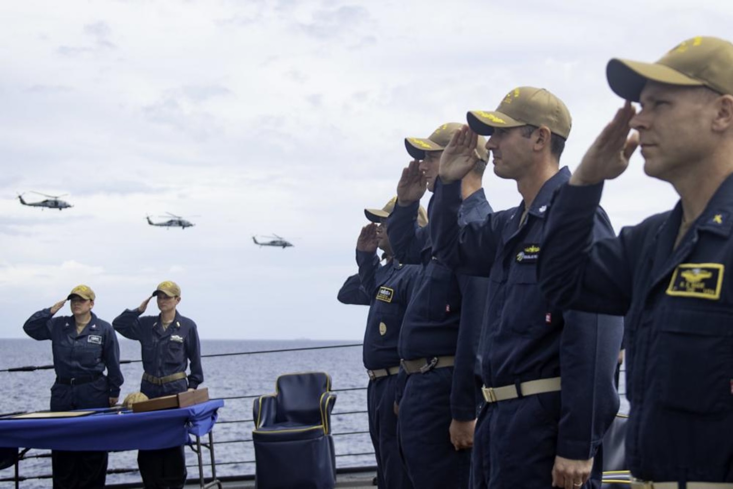 USS Spruance Holds Change of Command