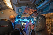 Interior of the E-4B simulator