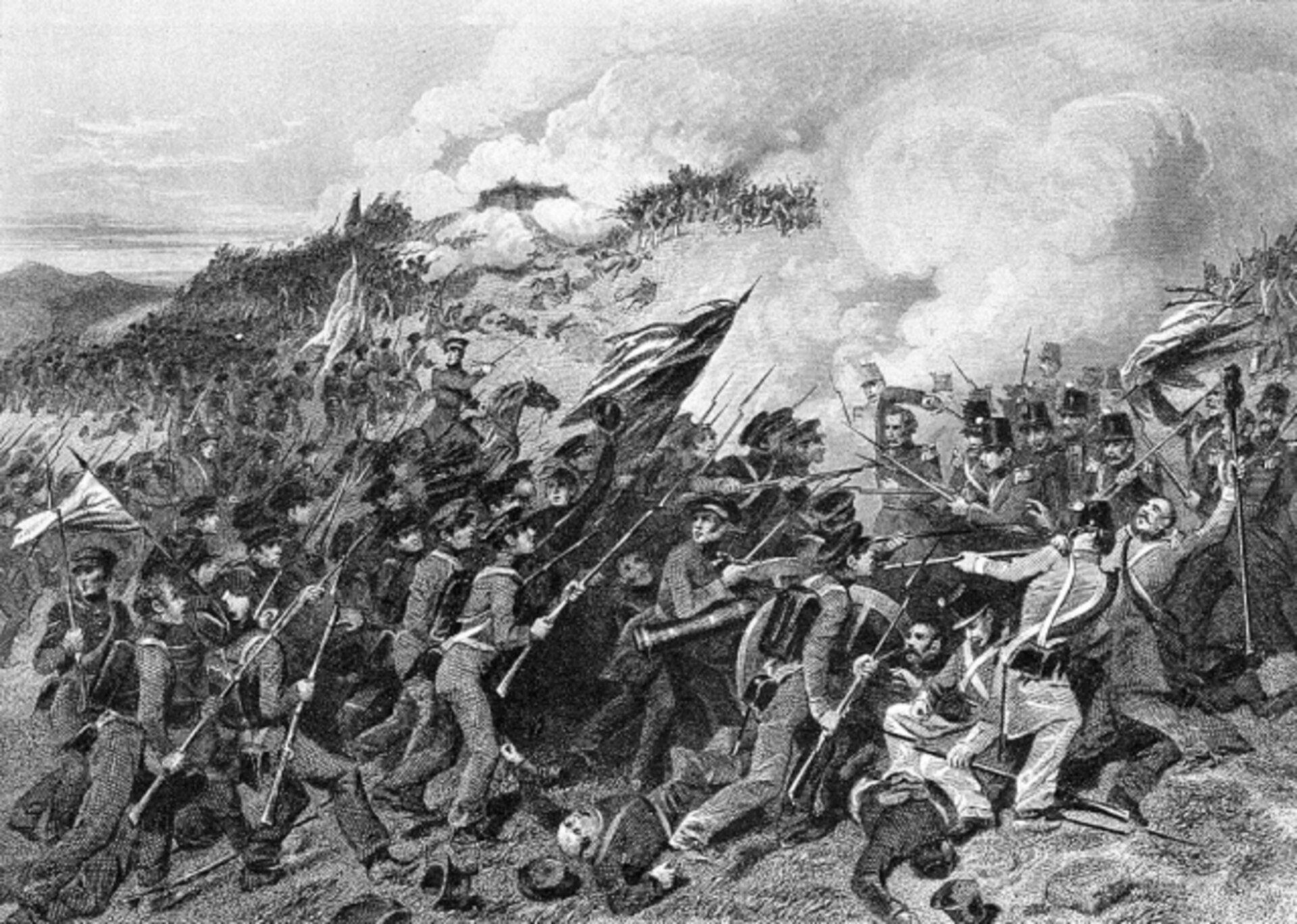 6th U.S. Infantry, The Battle of Cerro Gordo, Mexico, April 18, 1847