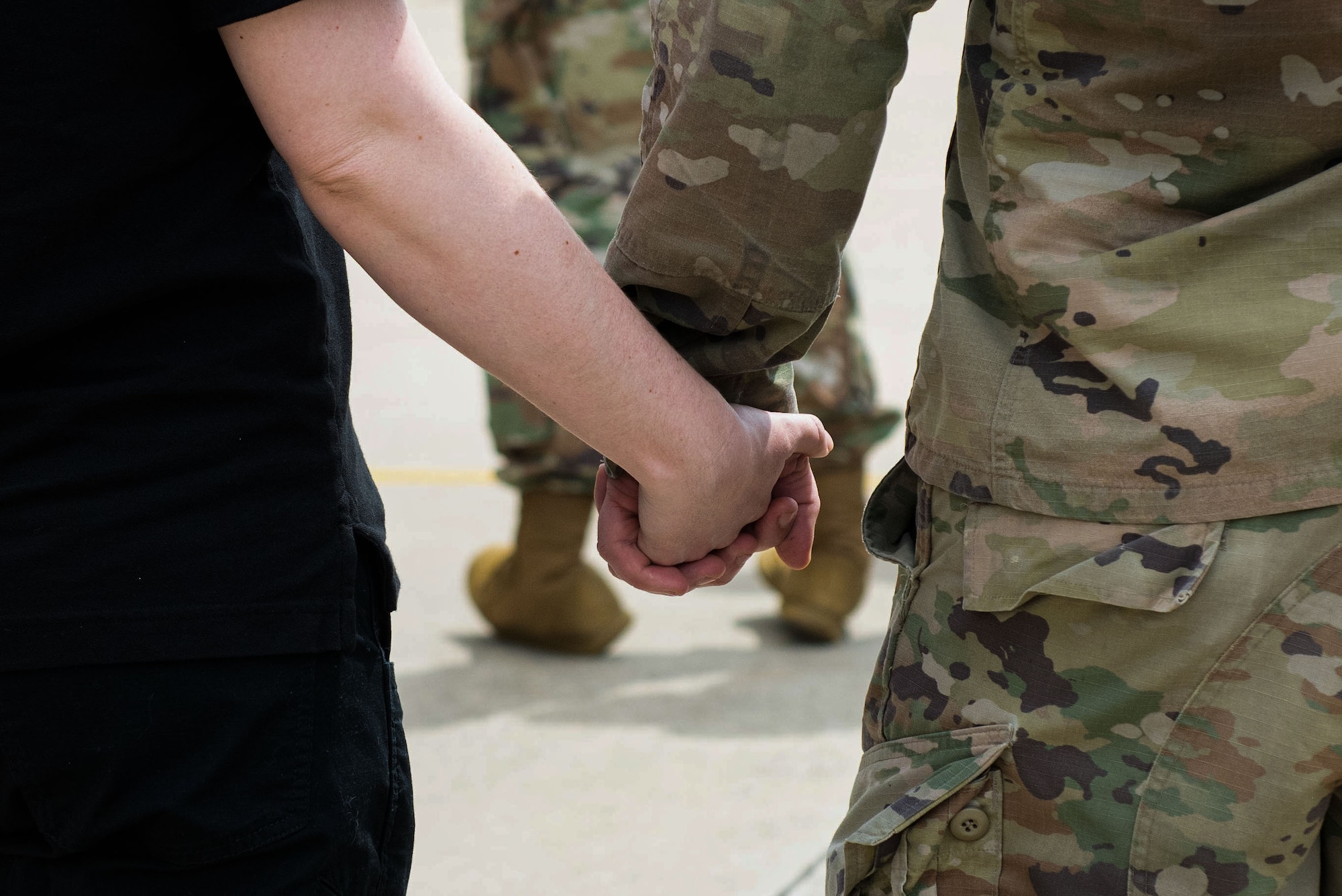 Airmen return home