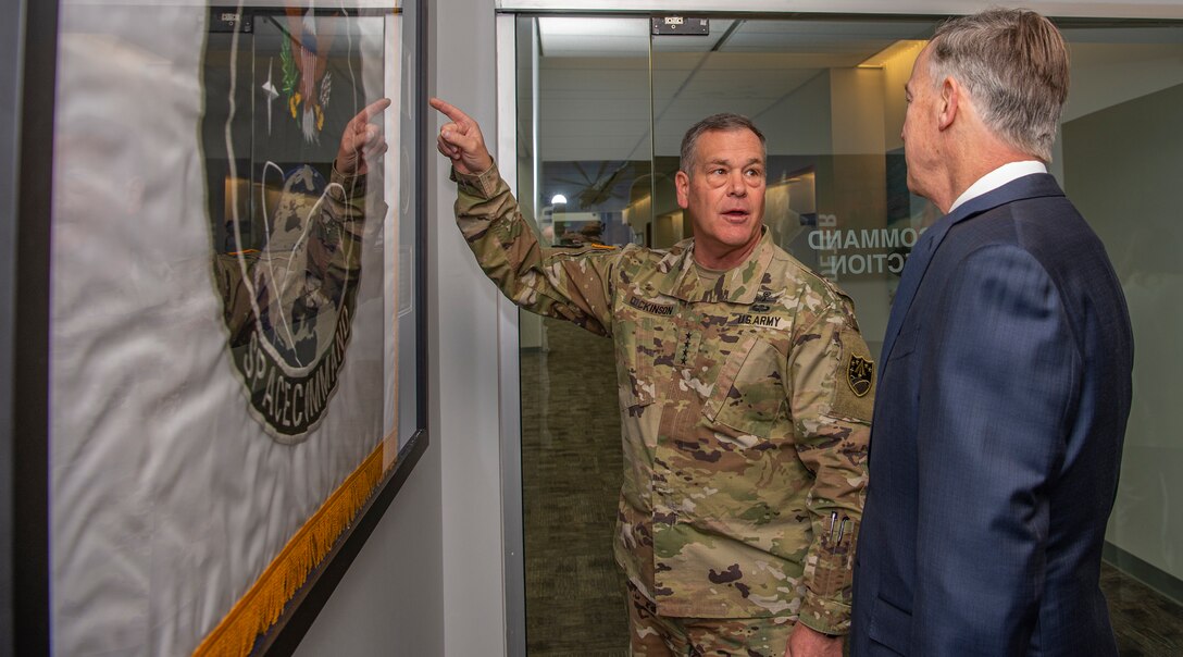 U.S. Senator visits USSPACECOM