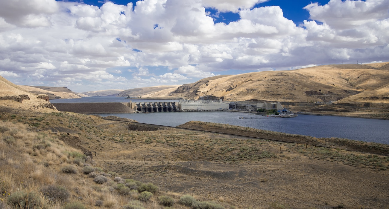 The Little Goose project includes a dam, navigation lock, power plant, fish ladder and appurtenant facilities. It provides navigation, hydroelectric power generation, recreation and incidental irrigation.