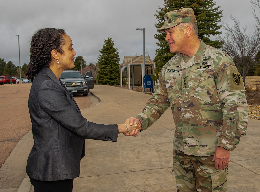 Principal Deputy Director of National Intelligence Visits USSPACECOM