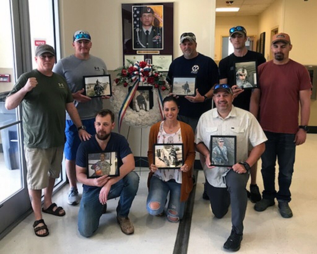 Former Soldiers remember fallen Army medic at METC building named in his honor