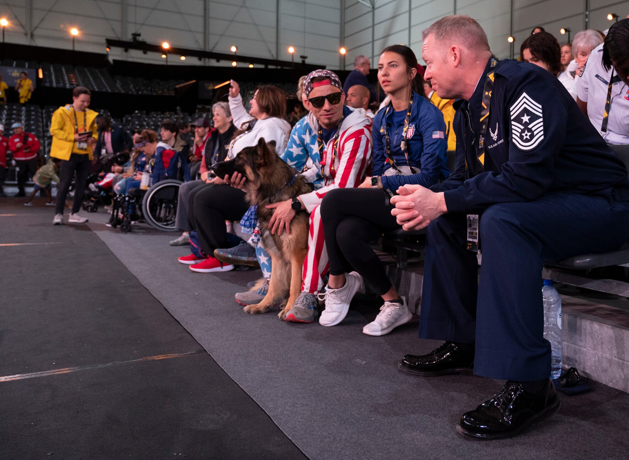 USAFE-AFAFRICA command chief visits Invictus Games 2022