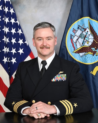 CDR Edward Chandler, Executive Officer of NSA Naples.