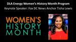 DLA Energy Acquisition Workforce Women’s History Month Program with keynote speaker Fox DC News Anchor Tisha Lewis.