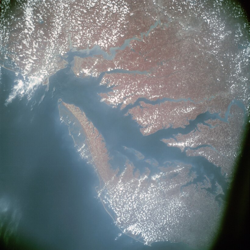 NASA image of Chesapeake Bay