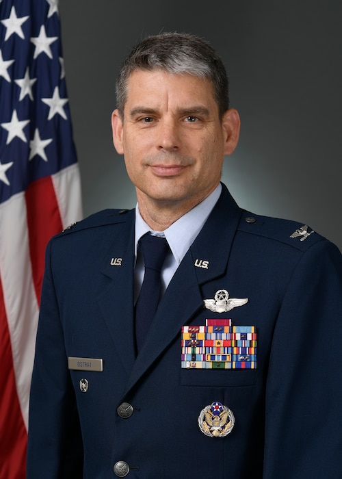Col Kenneth Ostrat Bio (U.S. Air Force photo by SSgt Chad Trujillo)