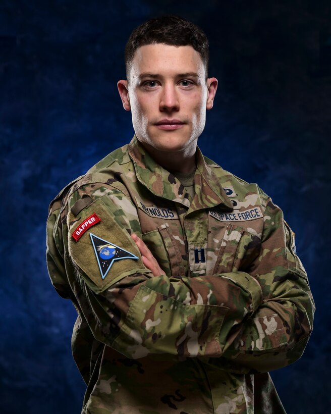 Capt Daniel Reynolds Space Force first Sapper