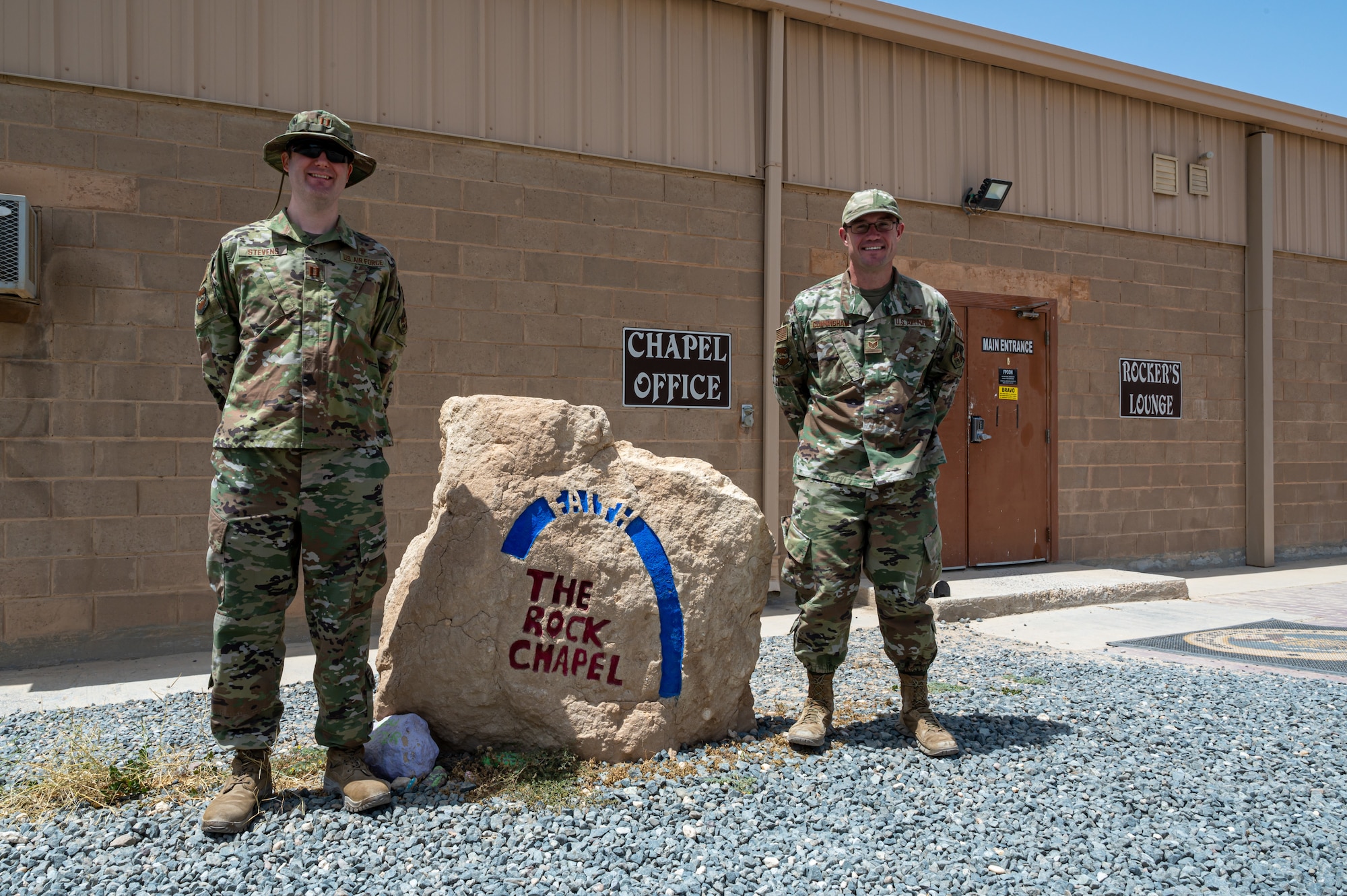 The Rock Chapel at Ali Al Salem Air Base offers service members and coalition partners a variety of religious services and resources to strengthen spiritual fitness, support overall wellness and boost morale.