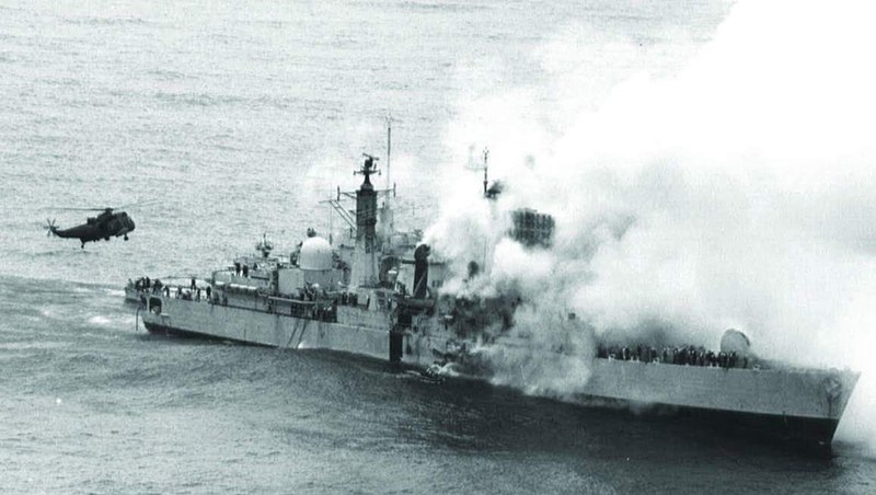Death of the 42s: Type 42 Destroyers in the Falklands and Lessons