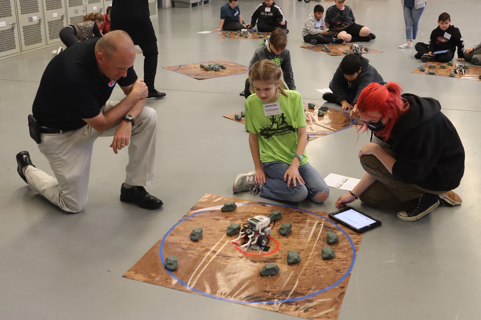 DMA COO visits Winchester STARBASE Academy