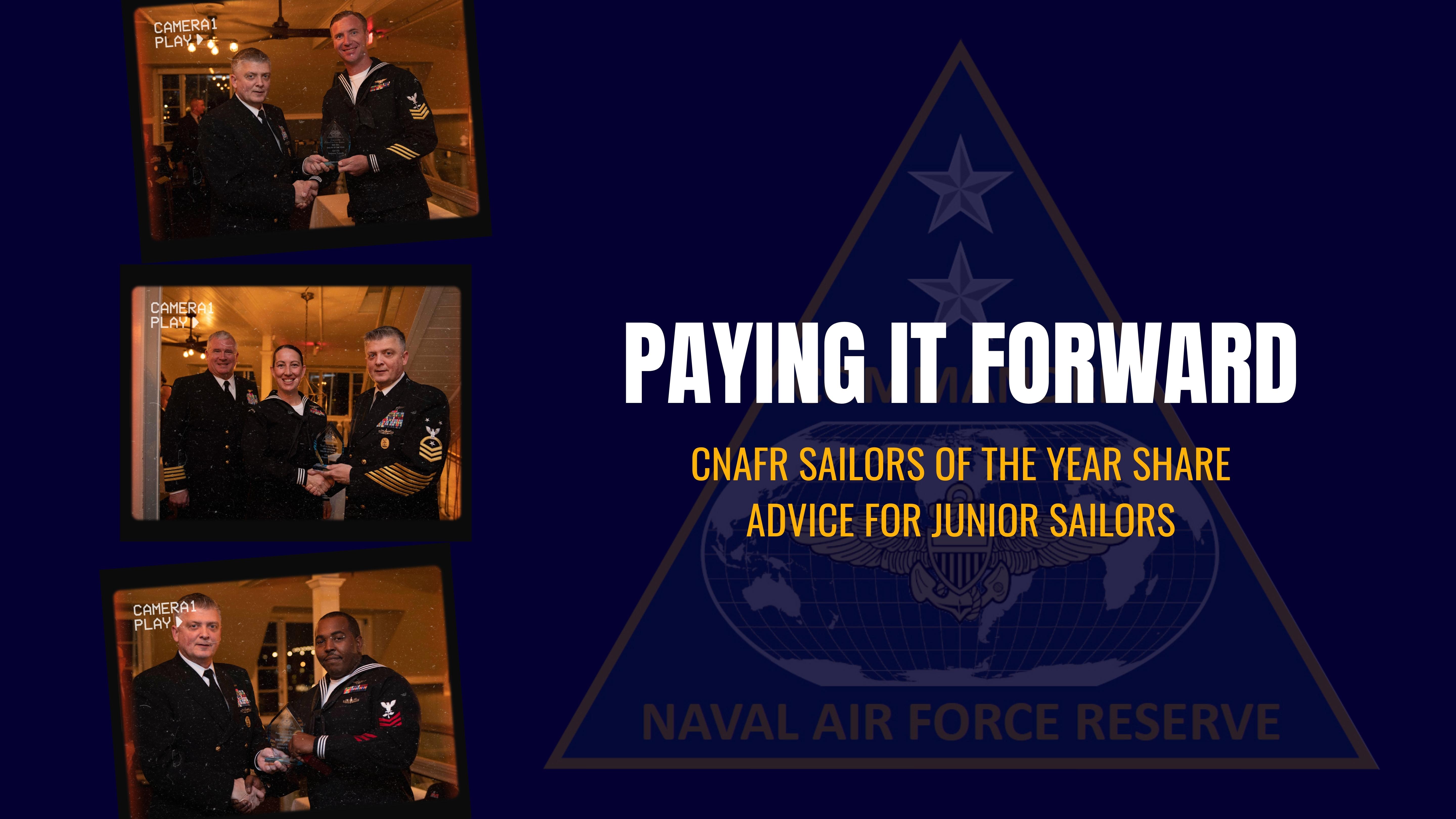 Paying it Forward CNAFR Sailors of the Year Share Advice for Junior