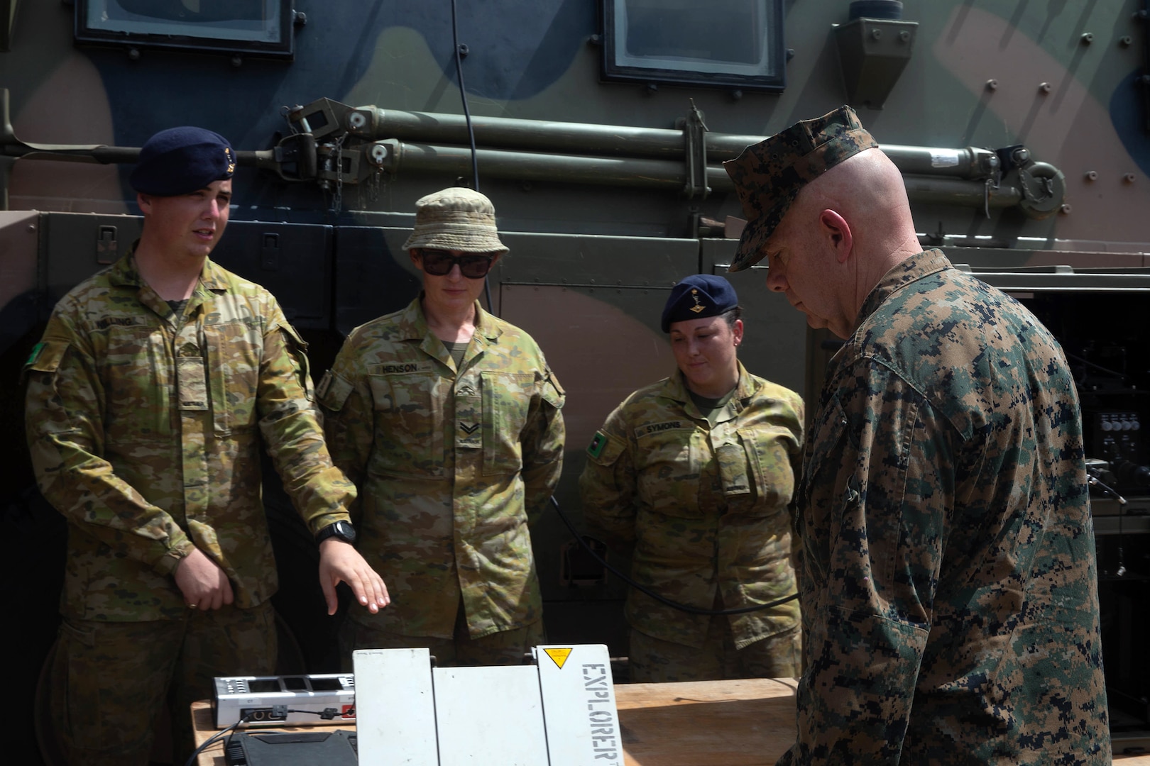 MRF-D and the Australian 1st Brigade Welcomes the Commandant of the Marine Corps