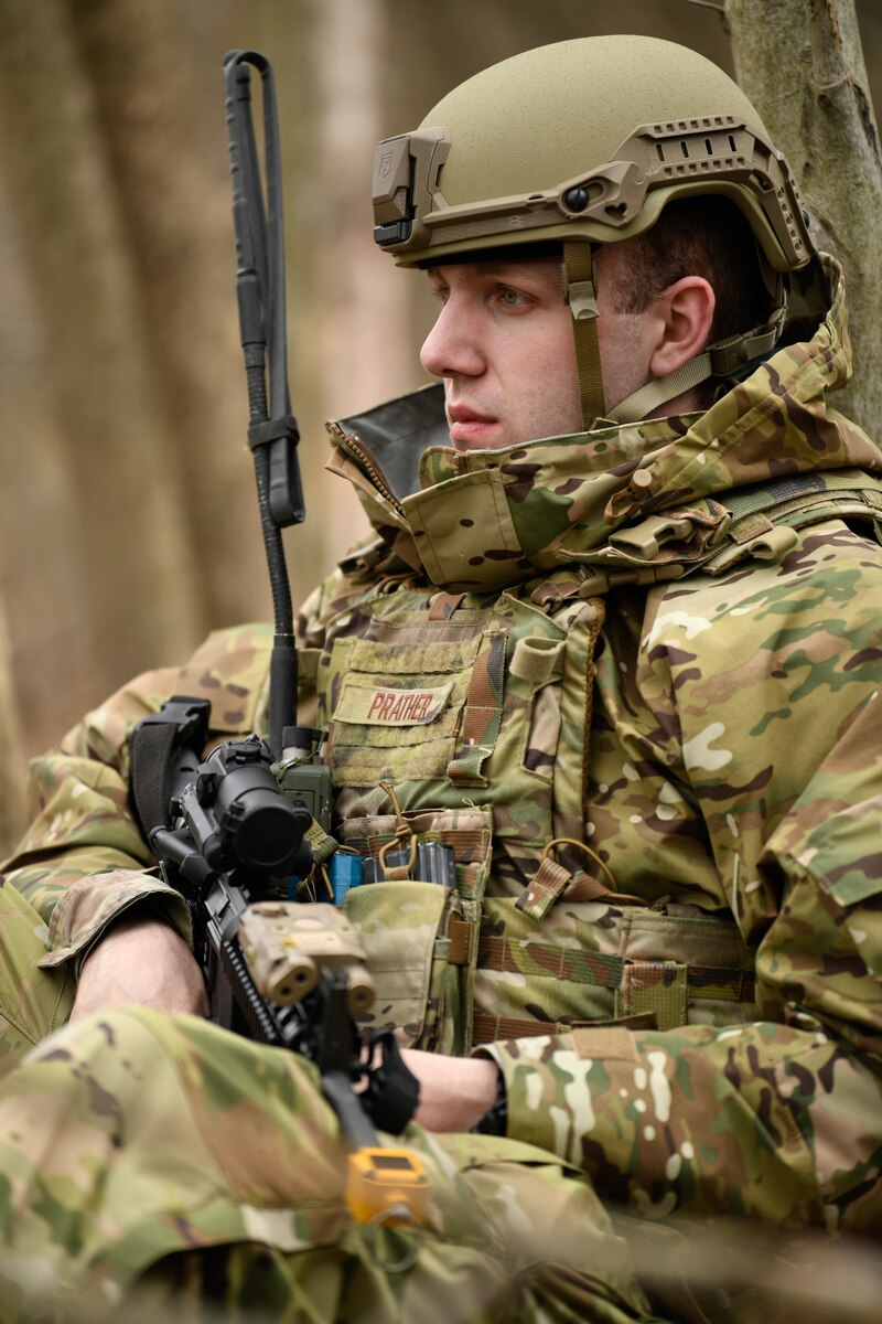 The 910th Civil Engineer Squadron joined the 910th Security Forces Squadron for a 24-hour field exercise in which the units established a bare base and provided perimeter defense, March 31 to April 1, 2022.