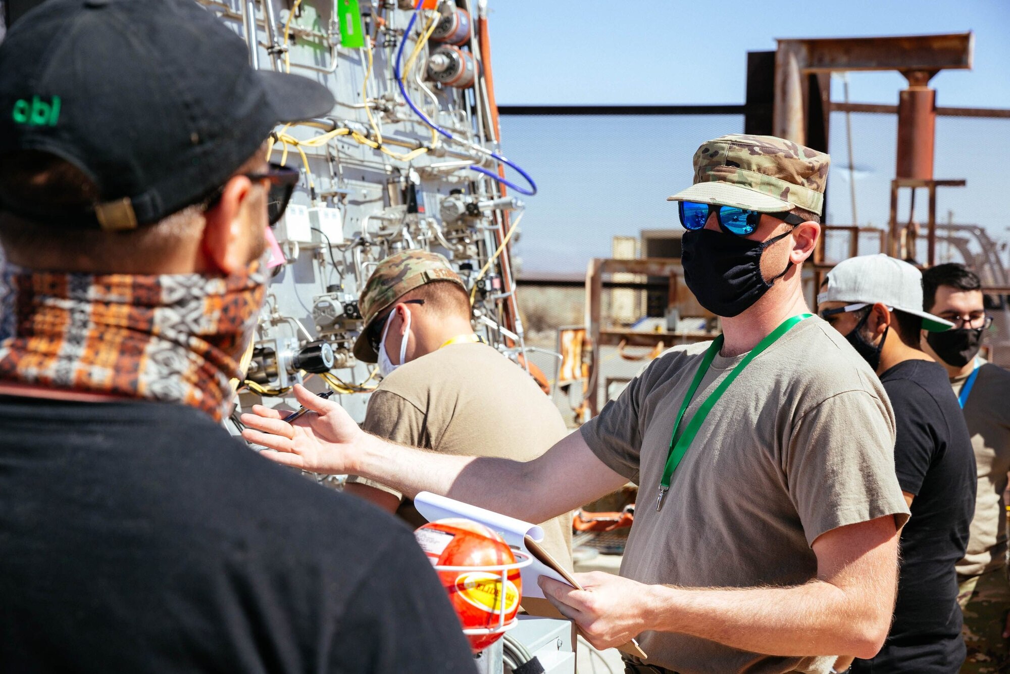 In 2021, The Air Force Research Laboratory and ABL Space Systems partnered with operators from the 2nd Space Launch Squadron and 412th Test Wing at Edwards Air Force Base, California to demonstrate how launch systems can be operated rapidly by small teams from nontraditional sites. AFWERX, part of AFRL, brought together players from across the national security space enterprise for this rapid rocket launch concept of operations demonstration. The complete test campaign, from training to full operations with cryogenic rocket propellants, validated the strong training base and capability of U.S. Air Force and U.S. Space Force active-duty personnel in conducting liquid rocket CONOPS and fielding of novel deployable systems. (Courtesy photo / ABL Space Systems)