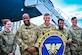 U.S. Air Force Airmen assigned to the 32nd Air Refueling Squadron pose for a photo in front of the last KC-10 Extender from Central Command at Joint Base McGuire-Dix-Lakehurst, New Jersey, Apr. 19, 2022. The return marks an end to over thirty years of air refueling support provided to the U.S. and coalition partners through both peace and war, beginning with Operation Desert Shield/Desert Storm in 1990-91, through the conflicts in Iraq and Afghanistan, and punctuated by Operation Allies Refuge in 2021.