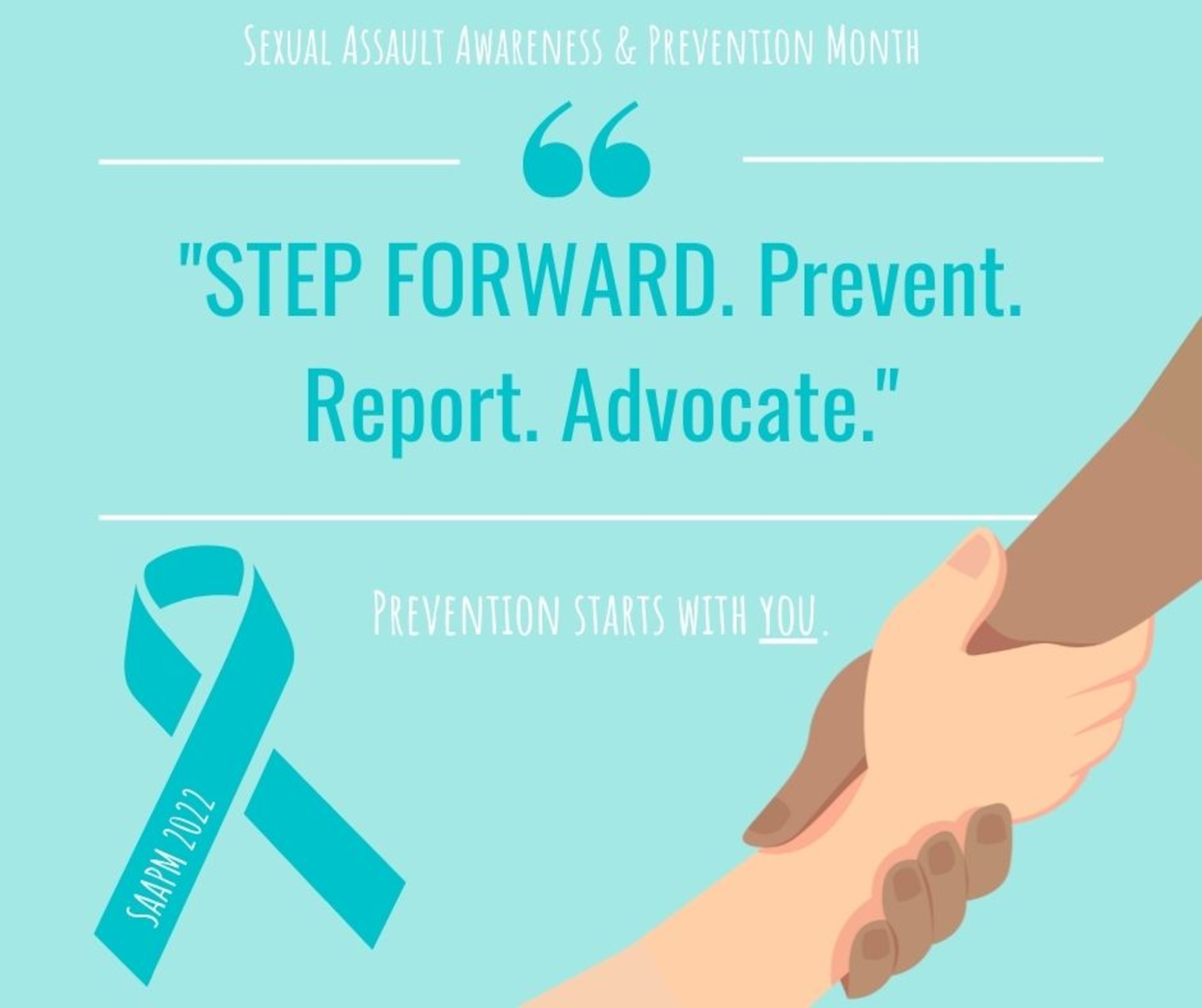 Every year, April is recognized as Sexual Assault Awareness and Prevention Month (SAAPM) by both military and civilian communities.