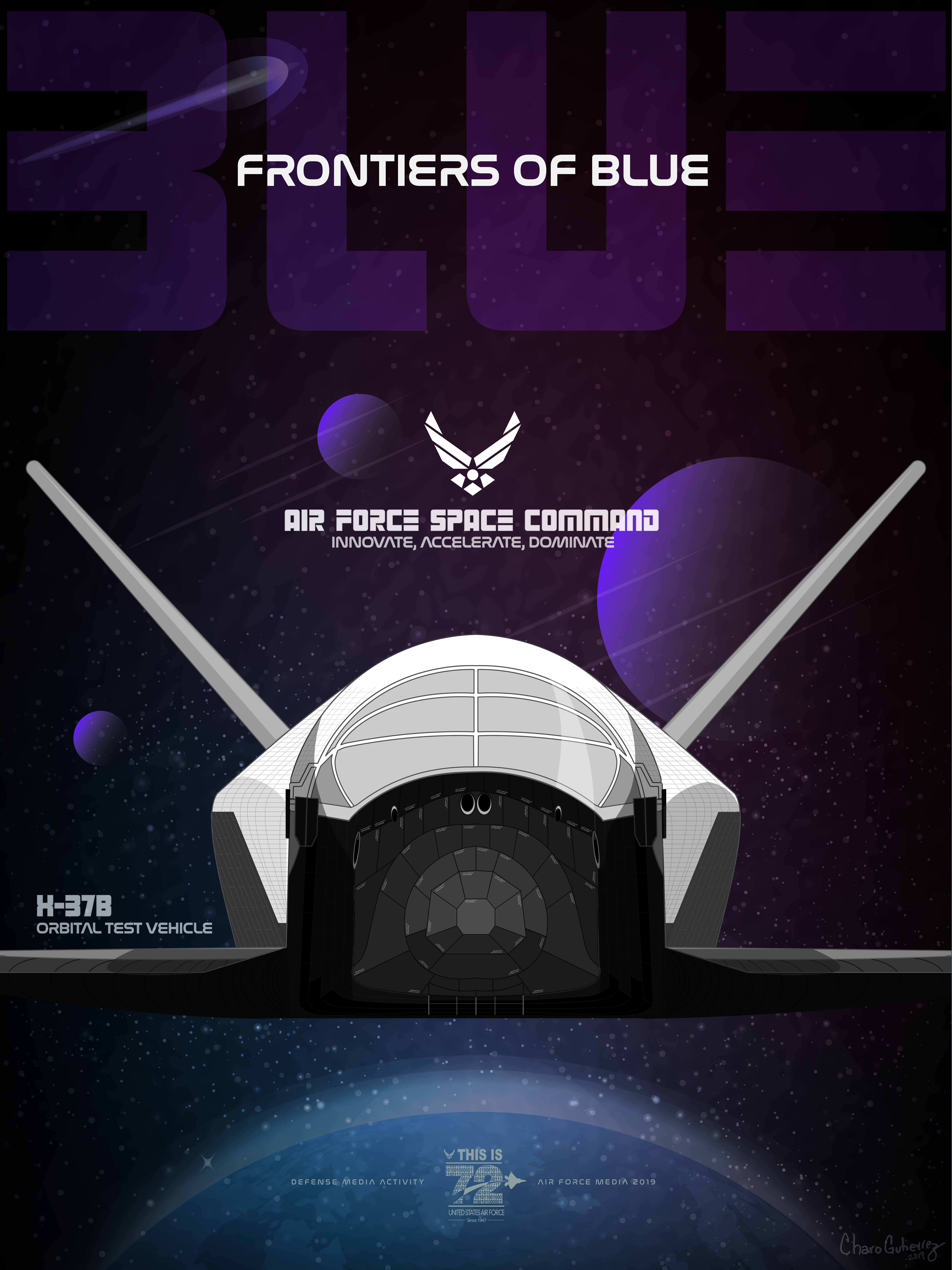 PENTAGONポスター Frontiers of Blue - Air National Guard
