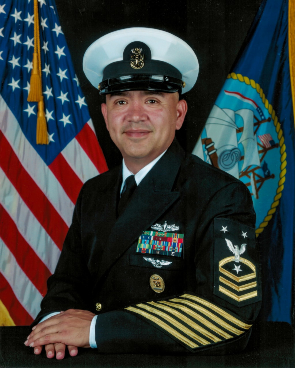 Master Cheif, CMDCM Samuel Bernal, Jr