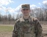 U.S. Army ROTC Cadet Michael Giordano, with Pennsylvania University of Technology's ROTC, during a field training exercise at Fort Indiantown Gap, April 8, 2022. During the exercise, Giordano rappelled and completed two obstacle courses. (U.S. Army National Guard photo by Pfc. Aliyah Vivier)