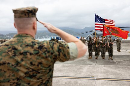 U.S. Marine Corps Deactivates Marine Heavy Helicopter Squadron 463
