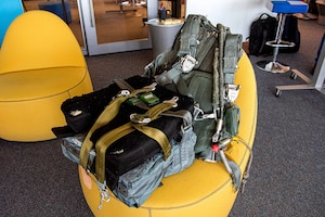 A redesign of the B-52 Bomber’s ejection survival kit was the main topic of the CyberWorx innovation design sprint on April 6-8, 2022.