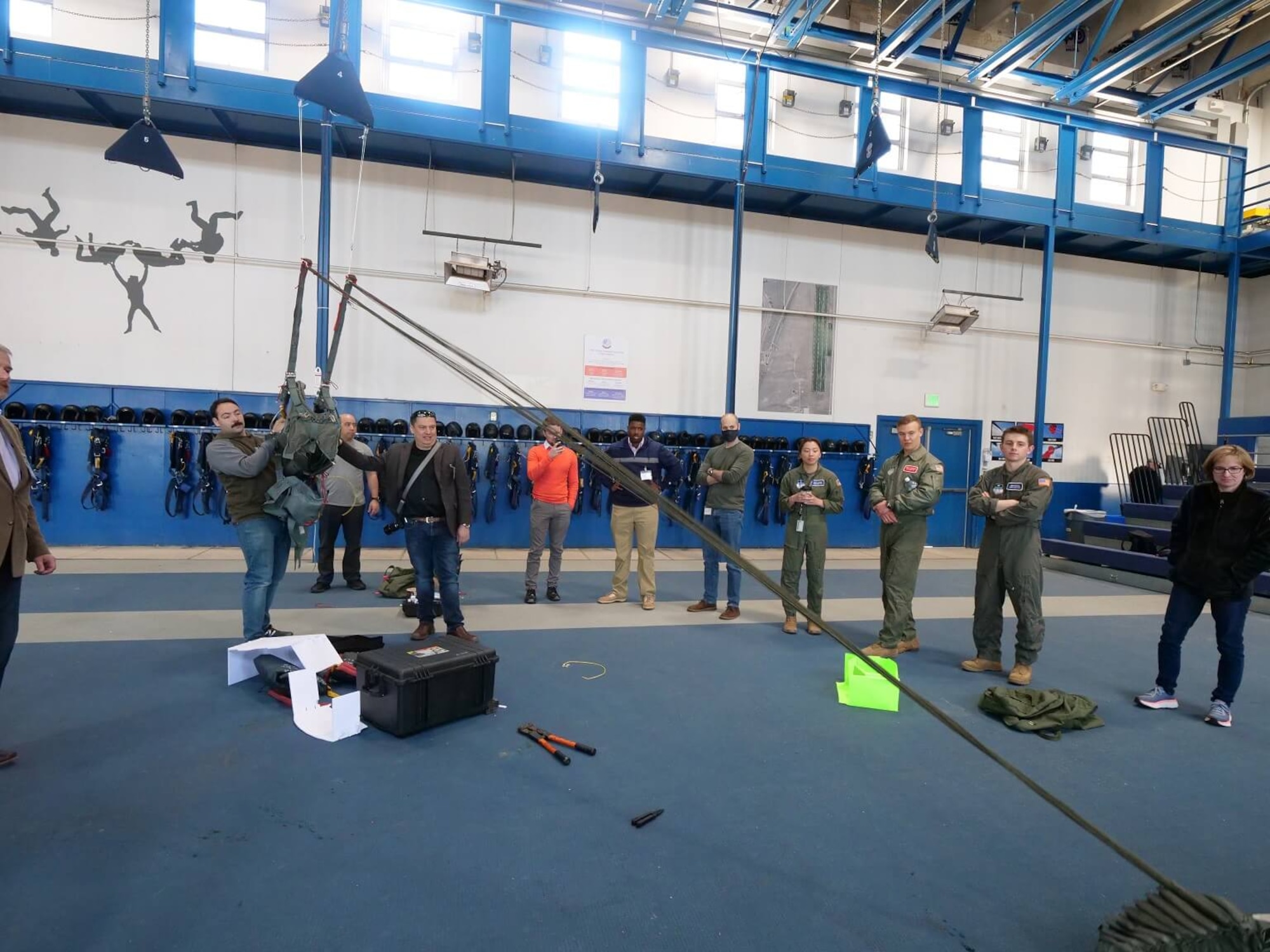A redesign of the B-52 Bomber’s ejection survival kit was the main topic of the CyberWorx innovation design sprint on April 6-8, 2022.