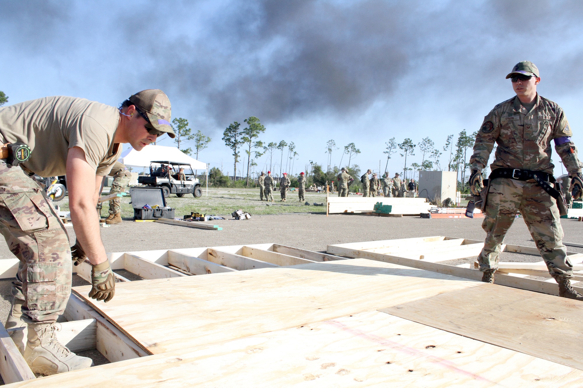 guard shack build event