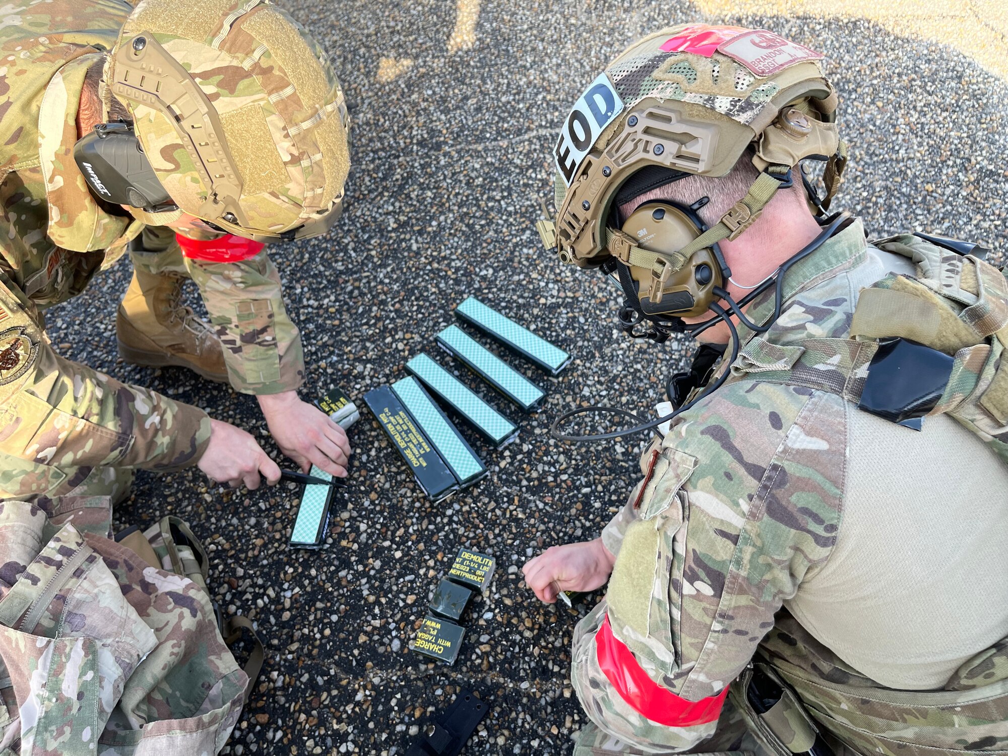 Explosive ordnance disposal event