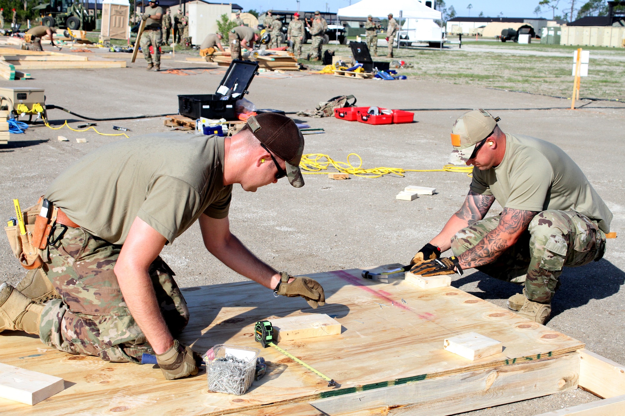 guard shack build event