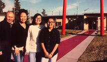 The Davis family shortly after arriving to Camp Zama, Japan, July 2015. (Courtesy photo)