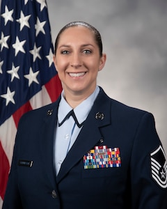 Master Sgt. Amy Schwiesow official photo.