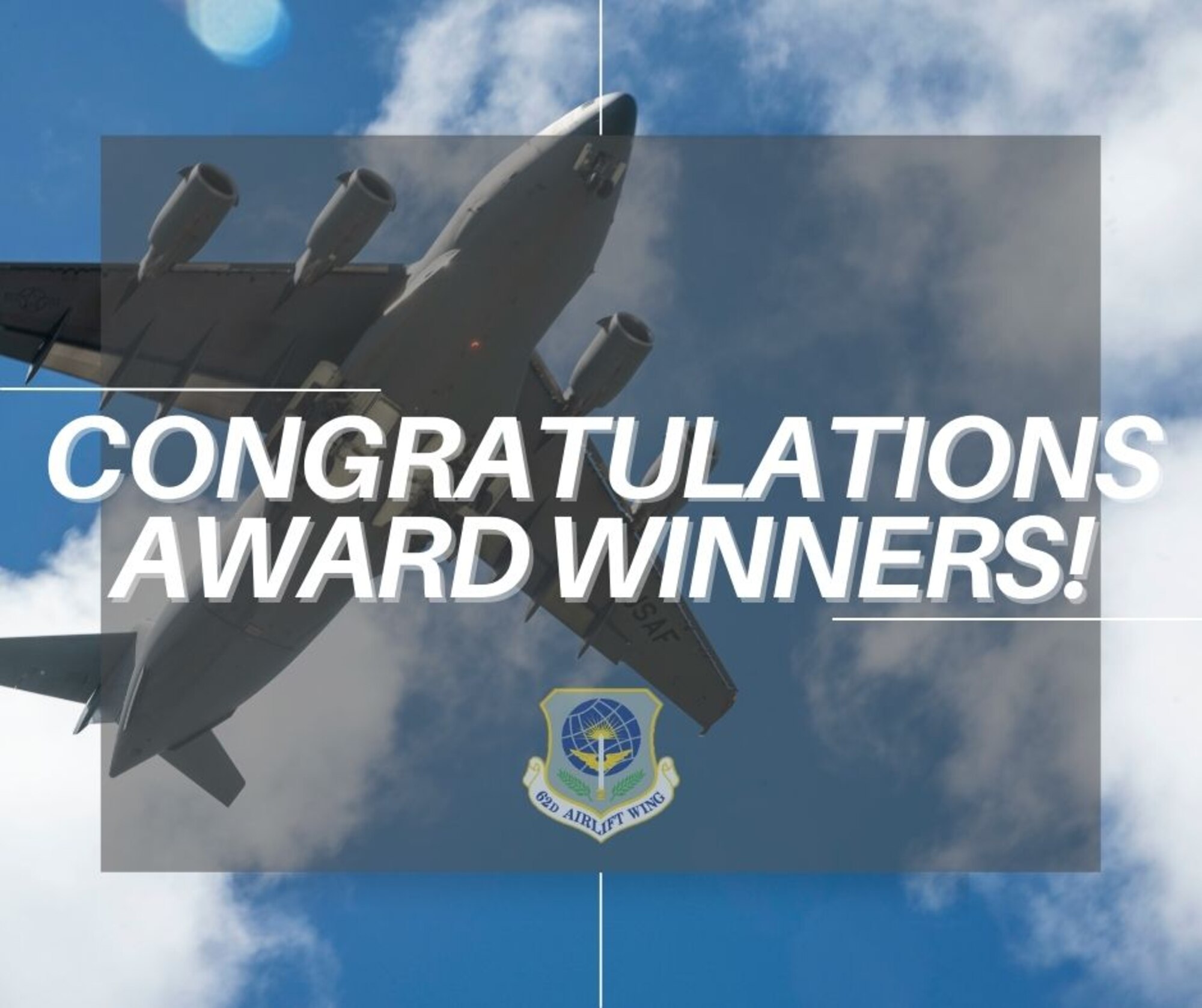 Congratulations to our 62nd Airlift Wing award winners!