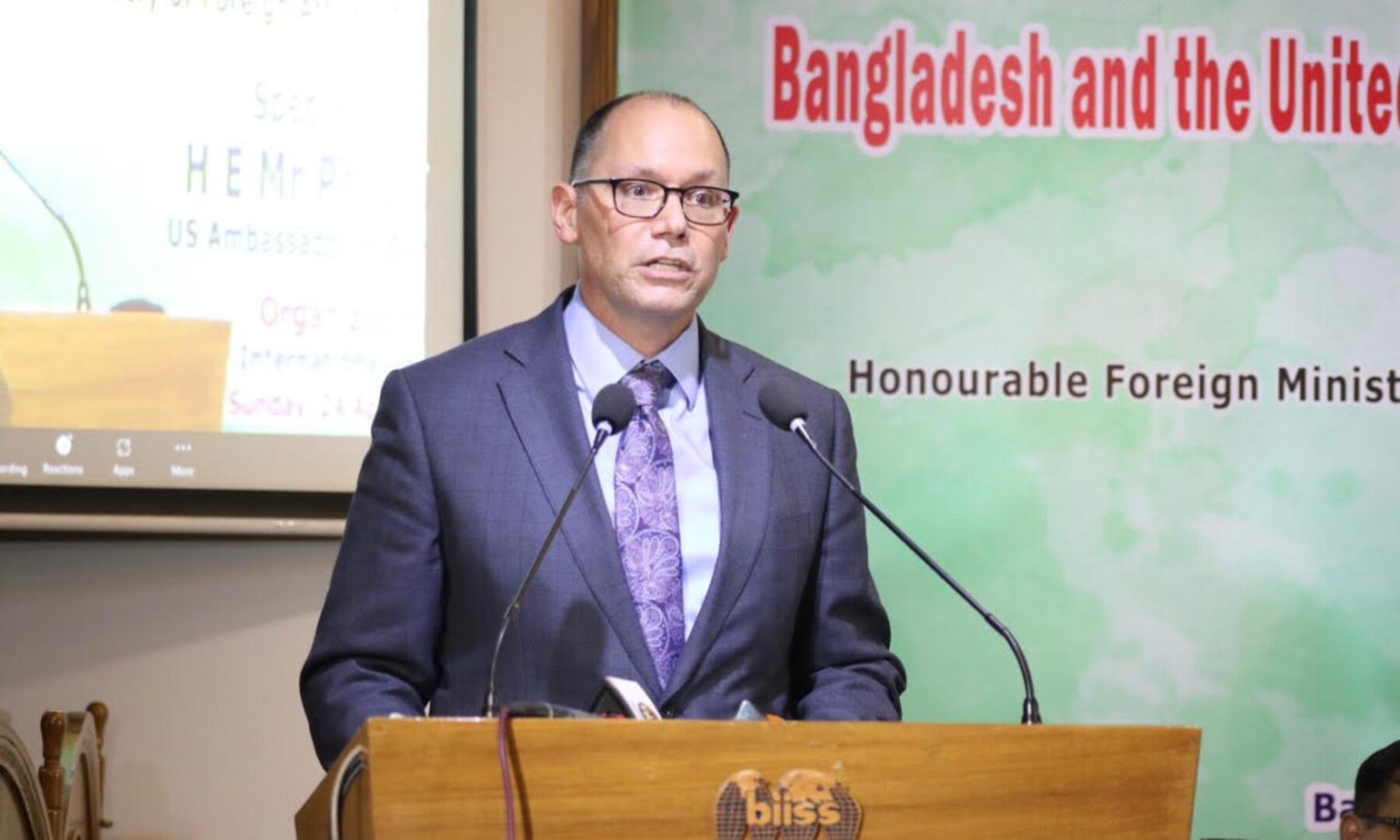 Ambassador Haas’s Remarks At BIISS Seminar On U.S.-Bangladesh Relations ...