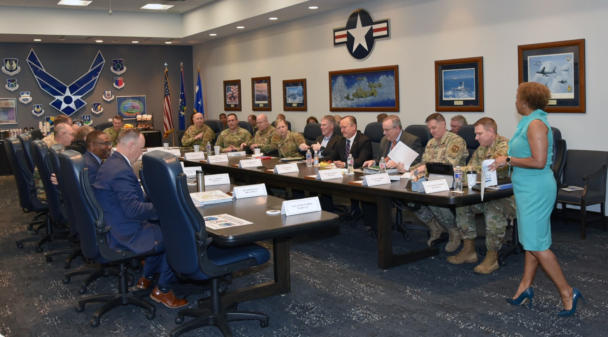 Commanders, directors and command chiefs from across the Air Force Sustainment Center enterprise gathered at the AFSC Commander’s Summit April 13-14 at Tinker Air Force Base, Oklahoma.