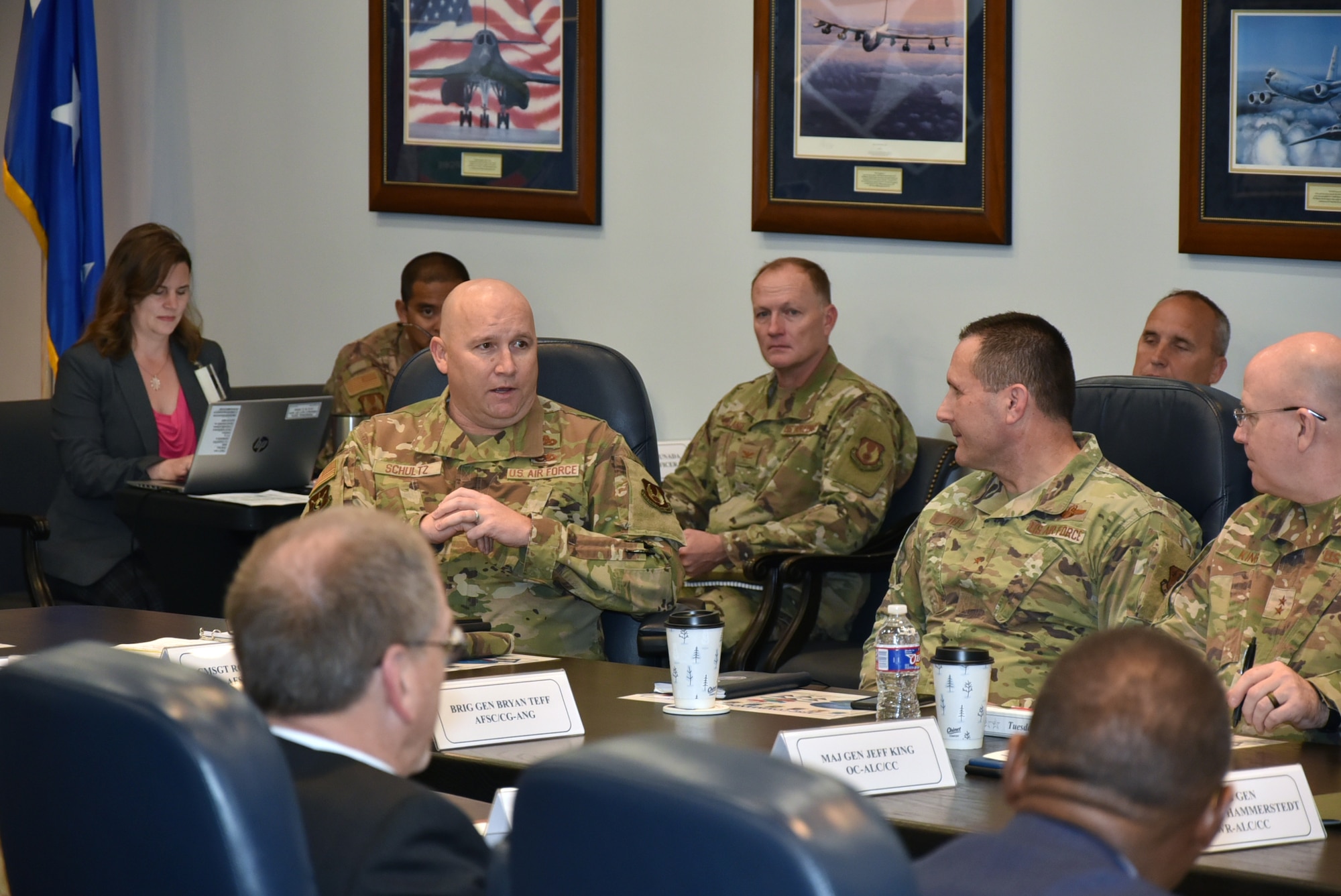 Commanders, directors and command chiefs from across the Air Force Sustainment Center enterprise gathered at the AFSC Commander’s Summit April 13-14 at Tinker Air Force Base, Oklahoma.