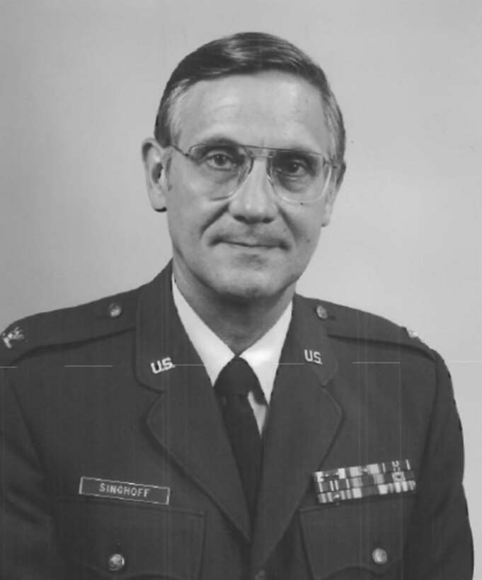 Col. Forest A. Singhoff, Office of Special Investigations 9th Commander, 1977-1980 (U. S. Air Force photo).