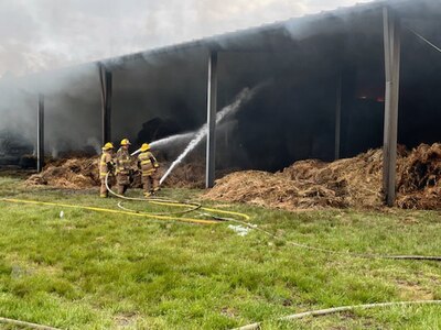 Fort Pickett Fire Dept. helps lead response to large commercial fire