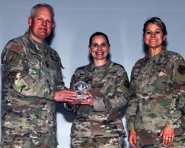 Active Duty Service Member Volunteer of the Year: Maj. Elizabeth Marlin, International Military Advisory Board, Wreaths Across America