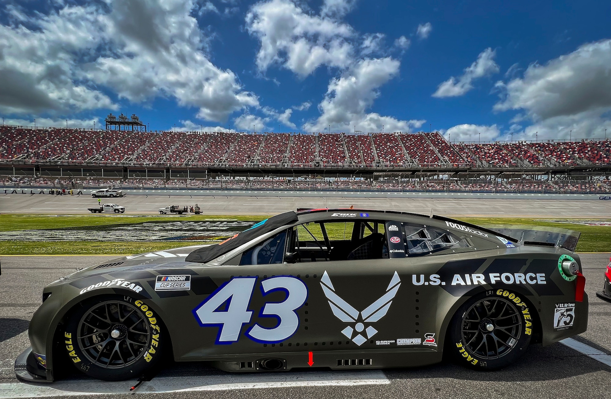 Air Force-sponsored car at Talladega