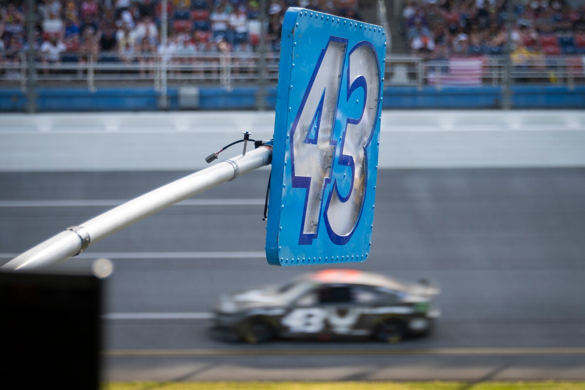 Air Force-sponsored car at Talladega