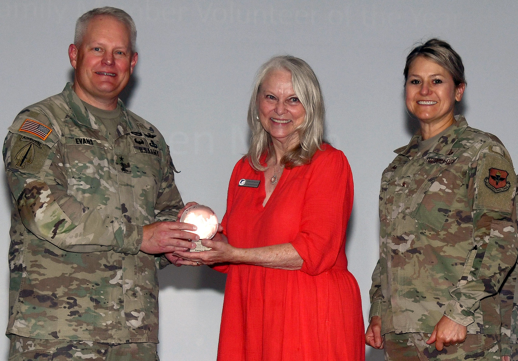 Family Member Volunteer of the Year: Karen Mann, U.S. Air Force Basic Military Training Flight Photograph Project, JBSA-Lackland